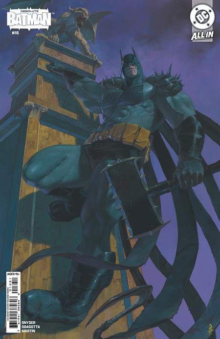 ABSOLUTE BATMAN #16 CVR E INC 1:25 RICCARDO FEDERICI CARD STOCK VAR