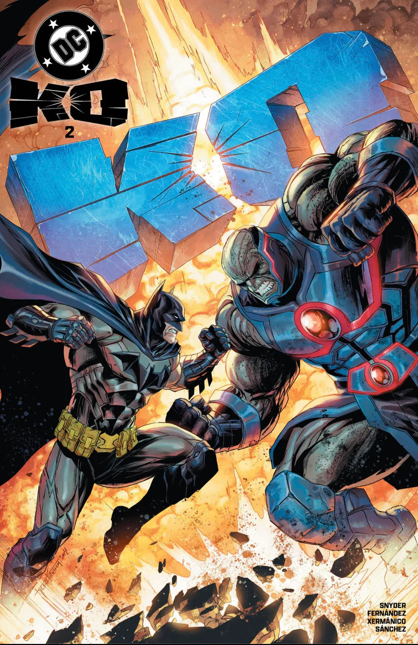 FOSTERED COMICS EXCLUSIVE - DC K.O. #2, TYLER KIRKHAM CARDSTOCK VARIANT