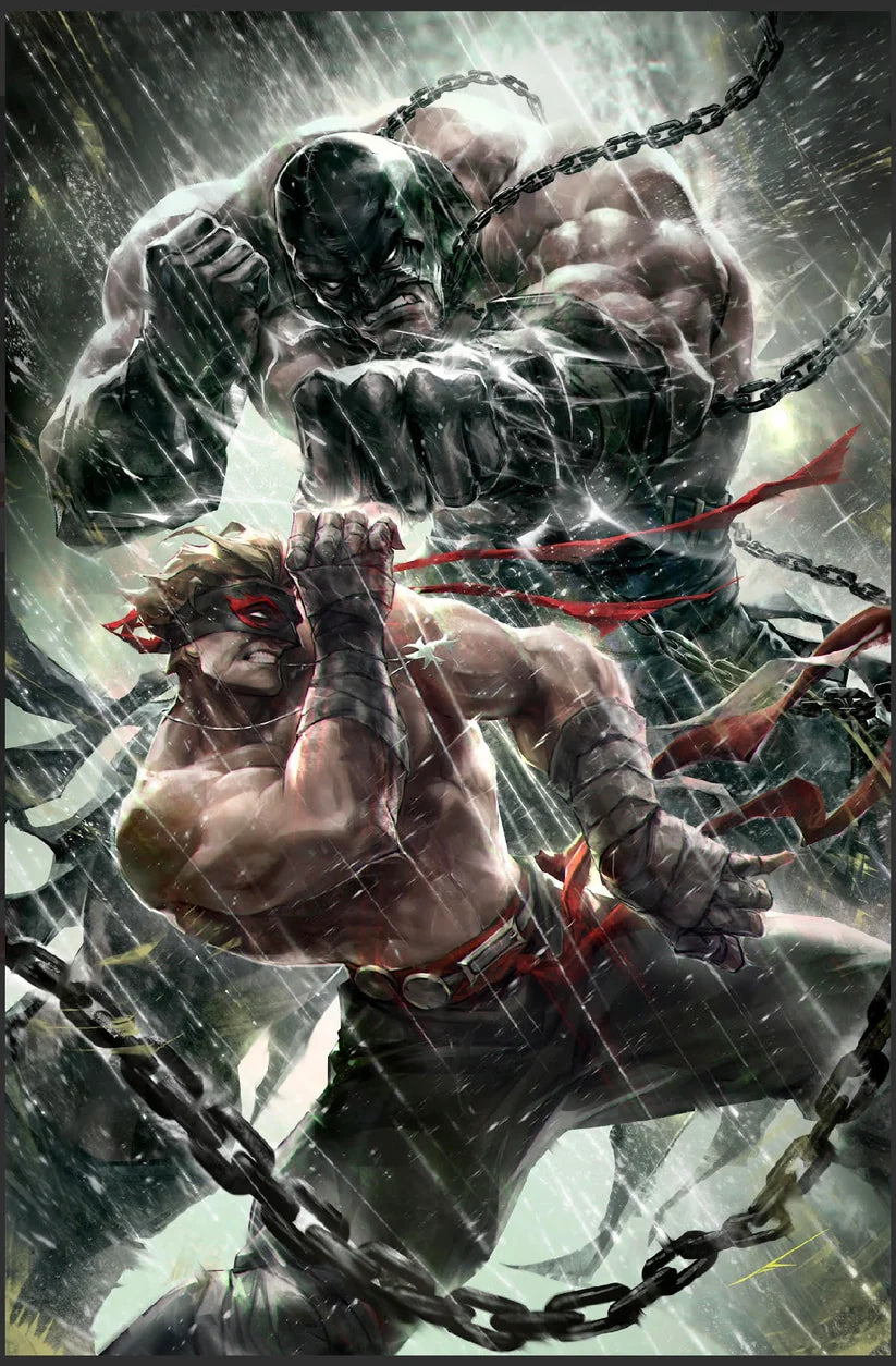 FOSTERED COMICS EXCLUSIVE - FINAL BOSS #1 , IVAN TAO "PHILLY SHELL" VARIANT