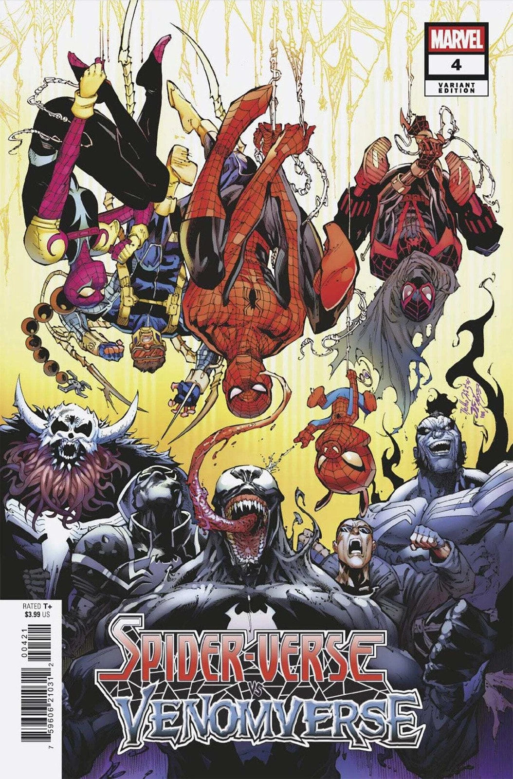 Spider-Verse Vs. Venomverse (2025) #4 Netho Diaz Variant
